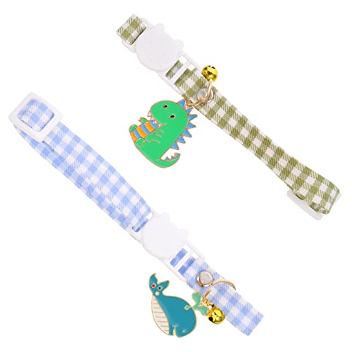 Toyvian 2 Stück Katzenhalsband Anhänger Katzenglocken Katzenhalsbänder Kätzchenhalsband Mit Für Kätzchen Haustier Indoor Tag Süße Katze Mit Glöckchen Graviertes Toyvian 2 Stück Katzenhalsband Anhänger Katzenglocken Katzenhalsbänder Kätzchenhalsband Mit Für Kätzchen Haustier Indoor Tag Süße Katze Mit Glöckchen Graviertes von Toyvian