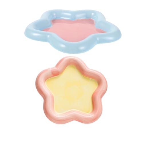 Toyvian 2 Stück Keramische Haustierschalen rutschfeste Fressnäpfe für Hunde und Katzen Geeignet für und Trockenfutter Zeitloses Design Langlebige Vielseitig Einsetzbar Toyvian 2 Stück Keramische Haustierschalen rutschfeste Fressnäpfe für Hunde und Katzen Geeignet für und Trockenfutter Zeitloses Design Langlebige Vielseitig Einsetzbar von Toyvian