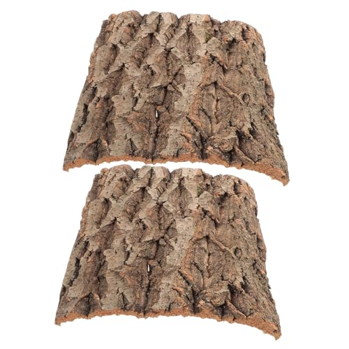 Toyvian 2 Stück Kork-terrarien-Hintergrund: Korkrinden-Hintergrund, Reptilien-Hintergrund, Kletterwand, Terrarium-zubehör Für Eidechsen, Schildkröten, Geckos, Bartagamen, Chamäleons Toyvian 2 Stück Kork-terrarien-Hintergrund: Korkrinden-Hintergrund, Reptilien-Hintergrund, Kletterwand, Terrarium-zubehör Für Eidechsen, Schildkröten, Geckos, Bartagamen, Chamäleons von Toyvian