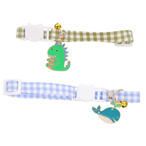 Toyvian 2 Stück Kragenanhänger Glocke Halsband für Kätzchen drinnen Katzenhalsbänder Schild Katzenhalsband-Anhänger Halsband Katze Katzenkragen mit Sicherheitsschnalle Baumwolle Polyester Toyvian 2 Stück Kragenanhänger Glocke Halsband für Kätzchen drinnen Katzenhalsbänder Schild Katzenhalsband-Anhänger Halsband Katze Katzenkragen mit Sicherheitsschnalle Baumwolle Polyester von Toyvian