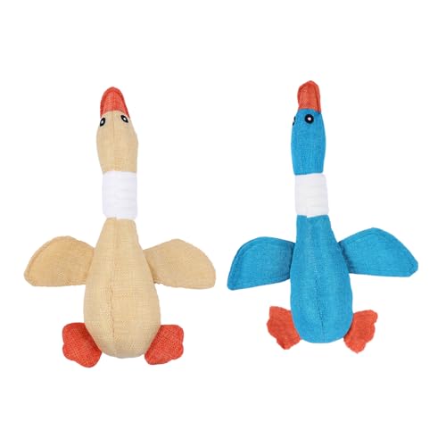 Toyvian 2 Stück Mahlen Gänsespielzeug Hundekauspielzeug Interaktives Kauspielzeug für Hunde zum Beißen von Hunden Trainingsspielzeug für Haustiere Stoff Toyvian 2 Stück Mahlen Gänsespielzeug Hundekauspielzeug Interaktives Kauspielzeug für Hunde zum Beißen von Hunden Trainingsspielzeug für Haustiere Stoff von Toyvian