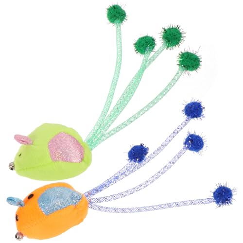 Toyvian 2 Stück Netzwerke Für Netzwerkadministratoren Interaktives Kätzchenspielzeug Katze Plüschtier Kätzchenspielzeug Für Wohnungskatzen Kätzchen Polyester Toyvian 2 Stück Netzwerke Für Netzwerkadministratoren Interaktives Kätzchenspielzeug Katze Plüschtier Kätzchenspielzeug Für Wohnungskatzen Kätzchen Polyester von Toyvian