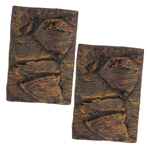 Toyvian 2 Stück PU Aquarium Hintergrundplatten Stabile Terrarium Dekoration mit Realistischem Landschaftsdesign Leichtes PU Material für Reptilien und Schildkrötenbecken Lebendige Toyvian 2 Stück PU Aquarium Hintergrundplatten Stabile Terrarium Dekoration mit Realistischem Landschaftsdesign Leichtes PU Material für Reptilien und Schildkrötenbecken Lebendige von Toyvian