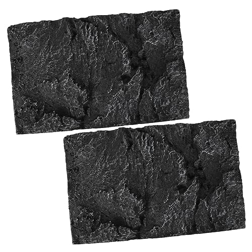 Toyvian 2 Stück PU Hintergrundplatte für Terrarien und Aquarien Dekorative Rückwand für Reptilien und Fischbecken Struktur und Lebendige Farben für Schildkröten und Bartagamen Toyvian 2 Stück PU Hintergrundplatte für Terrarien und Aquarien Dekorative Rückwand für Reptilien und Fischbecken Struktur und Lebendige Farben für Schildkröten und Bartagamen von Toyvian