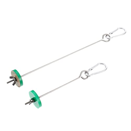 Toyvian 2 Stück Papagei Obsthalter aus Vogel Futter Skewer für Wellensittiche und Nager Langlebig Reinigen für Fütterung und Unterhaltung von Haustieren Toyvian 2 Stück Papagei Obsthalter aus Vogel Futter Skewer für Wellensittiche und Nager Langlebig Reinigen für Fütterung und Unterhaltung von Haustieren von Toyvian