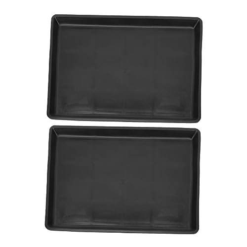 Toyvian 2 Stück Pet Poop Trays Hundetoiletten Pfannen für Hundekäfige rutschfeste und Auslaufsichere Hundetraining Unterlagen Geeignet für Hunde Kaninchen und Toyvian 2 Stück Pet Poop Trays Hundetoiletten Pfannen für Hundekäfige rutschfeste und Auslaufsichere Hundetraining Unterlagen Geeignet für Hunde Kaninchen und von Toyvian