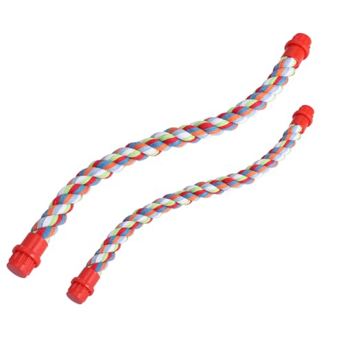 Toyvian 2 Stück Pet Stand Bar Papageiung Swing Vogel-Seilschaukel Vogelspielzeug Vogelstangen Käfig lustiges Sittichspielzeug Seilstangen Swing Climbing Barsch für Vögel Plastik Toyvian 2 Stück Pet Stand Bar Papageiung Swing Vogel-Seilschaukel Vogelspielzeug Vogelstangen Käfig lustiges Sittichspielzeug Seilstangen Swing Climbing Barsch für Vögel Plastik von Toyvian