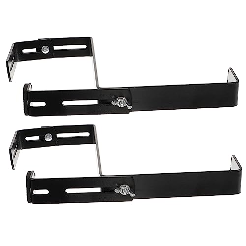 Toyvian 2 Stück Pflanzenaufhänger Für Die Decke Montieren Fest Montiert Balkonpflanzhalter Aluminium Pflanzenständer Im Freien Haken Pflanzengestell Klein Einstellbar Vertikale Black Eisen von Toyvian