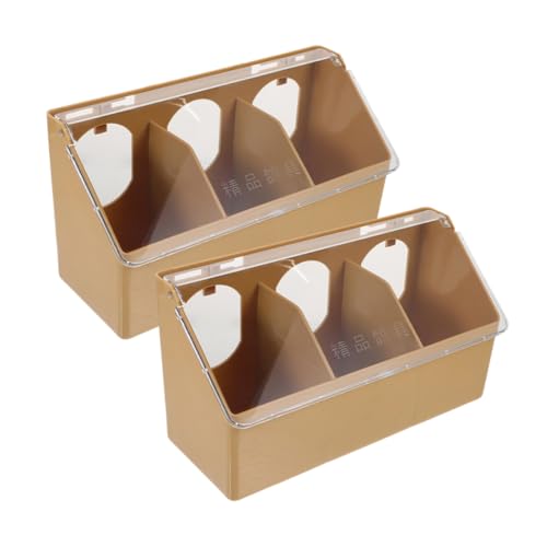 Toyvian 2 Stück Pigeon Feeder Robuster Vogelfutterspender für Käfige Installieren mit Praktischem Aufhängeloch für Tauben und Andere Vögel Langlebig und Verschleißfest Toyvian 2 Stück Pigeon Feeder Robuster Vogelfutterspender für Käfige Installieren mit Praktischem Aufhängeloch für Tauben und Andere Vögel Langlebig und Verschleißfest von Toyvian