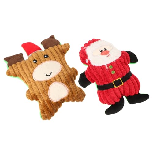 Toyvian 2 Stück Plüschspielzeug Mit Sprachausgabe Weihnachtskauspielzeug Schleifspielzeug Für Haustierspielzeug Süße Mittelgroße Hunde Hundequietscher Plüsch Interaktives Toyvian 2 Stück Plüschspielzeug Mit Sprachausgabe Weihnachtskauspielzeug Schleifspielzeug Für Haustierspielzeug Süße Mittelgroße Hunde Hundequietscher Plüsch Interaktives von Toyvian
