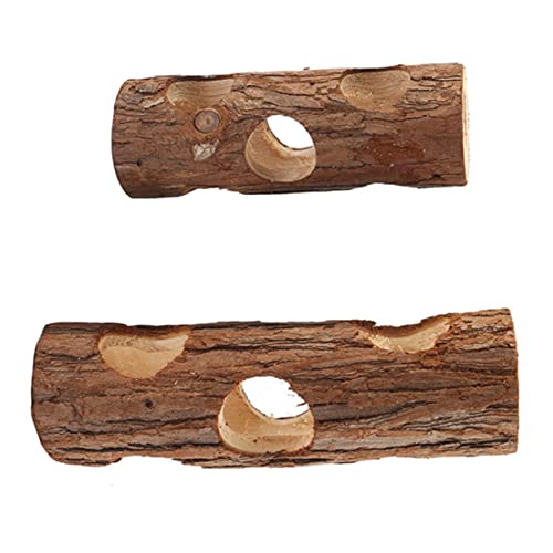 Toyvian 2 Stück Rohrspielzeug Aus Massivholz Tunnel Meerschweinchenspielzeug Kauanreicherung Kleiner Stamm Hamster Lebensraum Zubehör Loch Hamster Mehrkammer Versteck Klettern Toyvian 2 Stück Rohrspielzeug Aus Massivholz Tunnel Meerschweinchenspielzeug Kauanreicherung Kleiner Stamm Hamster Lebensraum Zubehör Loch Hamster Mehrkammer Versteck Klettern von Toyvian