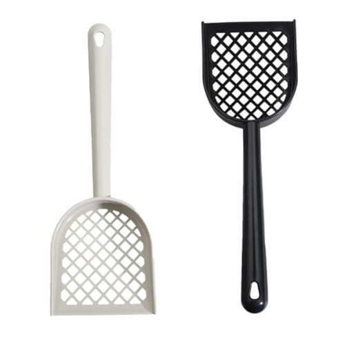 Toyvian 2 Stück Schaufel für Katzenstreu Haustier Katzenstreu Scoop drinnen Pfoten praktische Einstreu Müllschaufel Schaufel für Heimtierkot Schaufeln für Katzenhaufen pp von Toyvian