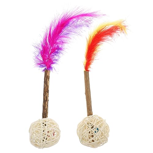 Toyvian 2 Stück Silberne Rattan -Katzenspielzeug Katze kauert Stöcke Katzenminze Kauspielzeug für Katzen drinnen Zahnen Cat Toy Stick Kätzchen-Silvervine- Polygonum Holz Toyvian 2 Stück Silberne Rattan -Katzenspielzeug Katze kauert Stöcke Katzenminze Kauspielzeug für Katzen drinnen Zahnen Cat Toy Stick Kätzchen-Silvervine- Polygonum Holz von Toyvian