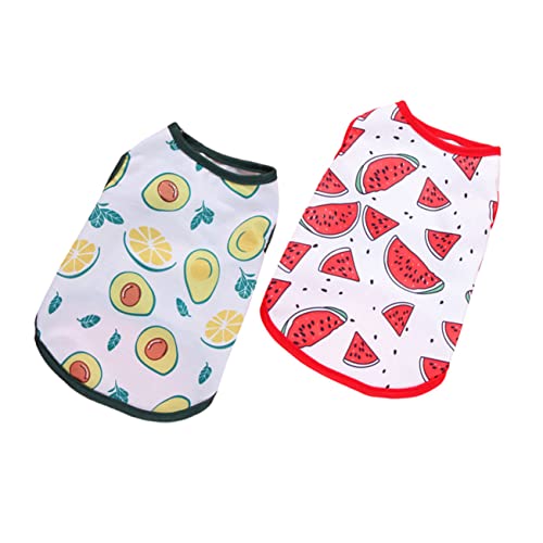 Toyvian 2 Stück Sommerkleidung Für Hunde Haustier Hund Coole Weste Kühlung Atmungsaktiv Hund Ärmellos Hundehemden Kühlweste Für Hunde Pet Summer Weste Ups Welpenhemd Bleiben Groß Polyester von Toyvian
