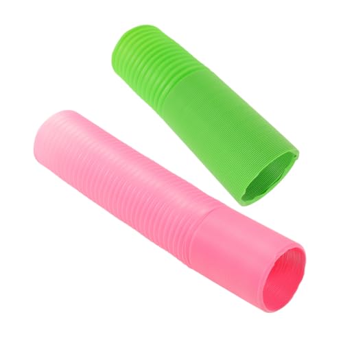 Toyvian 2 Stück Teiliges Ausziehbares Hamster Tunnelspielzeug Faltbarer Kunststoff-Tunnel für Hamster Frettchen Ratten und Kleine Haustiere Fördert Bewegung Soziale Interaktion und Toyvian 2 Stück Teiliges Ausziehbares Hamster Tunnelspielzeug Faltbarer Kunststoff-Tunnel für Hamster Frettchen Ratten und Kleine Haustiere Fördert Bewegung Soziale Interaktion und von Toyvian