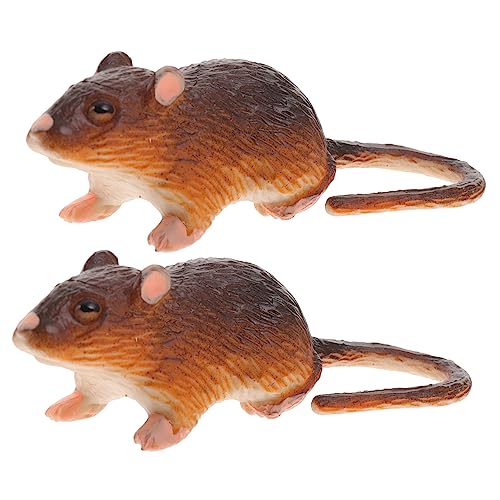 Toyvian 2 Stück Teiliges Realistisch Aussehende Katzen Mause Spielzeuge Täuschend Echte Langlebige Fake Mouse Toys für Halloween Deko Praktische Prank Sachen für Haustiere und Partyspaß Toyvian 2 Stück Teiliges Realistisch Aussehende Katzen Mause Spielzeuge Täuschend Echte Langlebige Fake Mouse Toys für Halloween Deko Praktische Prank Sachen für Haustiere und Partyspaß von Toyvian