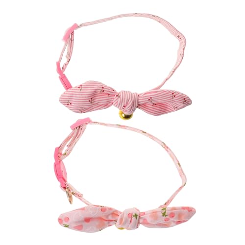 Toyvian 2stücke Hundehalsband Mit Blumenanhänger Verstellbar Für Kleine Hunde Und Kätzchen Mit Sicherheitsglocke Und Schleife Leicht Zu Reinigen Als Geburtstagsgeschenk Toyvian 2stücke Hundehalsband Mit Blumenanhänger Verstellbar Für Kleine Hunde Und Kätzchen Mit Sicherheitsglocke Und Schleife Leicht Zu Reinigen Als Geburtstagsgeschenk von Toyvian