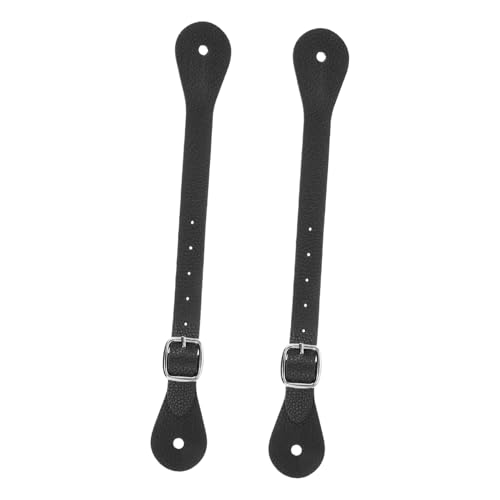 Toyvian 2stücke Westernriemen Aus Vollnarbenleder Verstellbare Sporenriemen Für Reitstiefel Riemen Zum Anpassen An Verschiedene Reitsporenriemen Für Herren Und Damen Zubehör Für von Toyvian