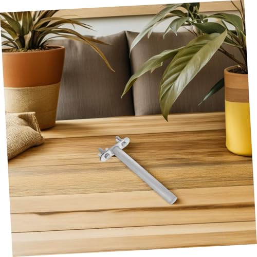 Toyvian 2 Stück Vogel Sitzstangen mit Rauer Oberfläche Beidseitiger Krallen und Schnabelschleifer Robustes Pflege und Trainingszubehör für Sittiche Nymphensittiche und Wellensittiche von Toyvian