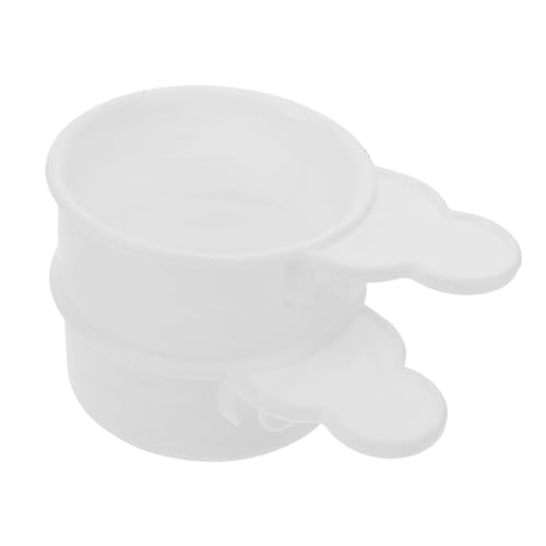Toyvian 2 Stück Vogelfutterbox Futtertrog Vogelfutterschale Kleine Zuchtvögel Futterbehälter Halter Futterspender Vögel Wasser Futterspender Haustier Vogelkäfig Futterspender von Toyvian