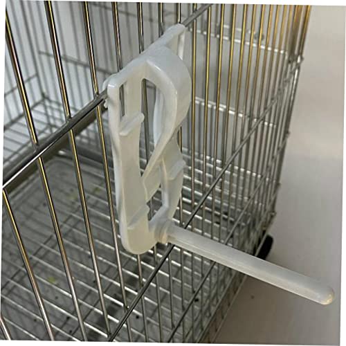 Toyvian 2 Stück Vogelkäfig Clip aus Robustem Material Multifunktionaler Halter für Papageien Obst und Gemüsefutter Sicherer Sitz Praktisch für Kleine Haustiere Wie Vögel und Nager von Toyvian