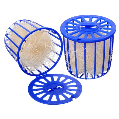 Toyvian 2 Stück Vogelnester für Käfige aus Natürlichem Material Atmungsaktives Brutnest für Wellensittiche und Kleine Vögel Stresslinderndes Nistbecken Waschbar und Langlebig Geeignet für Toyvian 2 Stück Vogelnester für Käfige aus Natürlichem Material Atmungsaktives Brutnest für Wellensittiche und Kleine Vögel Stresslinderndes Nistbecken Waschbar und Langlebig Geeignet für von Toyvian