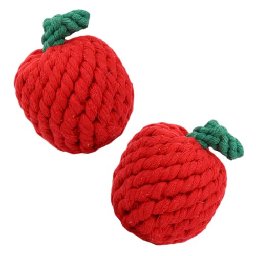 Toyvian 2 Stück Welpenzähne Schleifspielzeug Hundespielzeug Kauen Drinnen Interaktives Katzenspielzeug Katze Kauspielzeug Kätzchen Apfel Hallo Baumwollseil Toyvian 2 Stück Welpenzähne Schleifspielzeug Hundespielzeug Kauen Drinnen Interaktives Katzenspielzeug Katze Kauspielzeug Kätzchen Apfel Hallo Baumwollseil von Toyvian