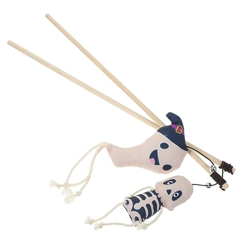 Toyvian 2 Stücke Katzen-Teaser Indoor-katzenzubehör Neckisch Katzen-Halloween- Lustig Übungsstäbe Kätzchen Knuddelig Stoff Drinnen Halloween-katzenspielzeug Plüsch Toyvian 2 Stücke Katzen-Teaser Indoor-katzenzubehör Neckisch Katzen-Halloween- Lustig Übungsstäbe Kätzchen Knuddelig Stoff Drinnen Halloween-katzenspielzeug Plüsch von Toyvian