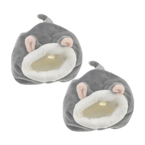 Toyvian 2 Stücke Kleines Haustier Nest Cartoon Häuschen mit Belüftungslöchern Atmungsaktives und Gemütliches Versteck Warmes Schlafhaus für Igel und Zuckergleiter Toyvian 2 Stücke Kleines Haustier Nest Cartoon Häuschen mit Belüftungslöchern Atmungsaktives und Gemütliches Versteck Warmes Schlafhaus für Igel und Zuckergleiter von Toyvian