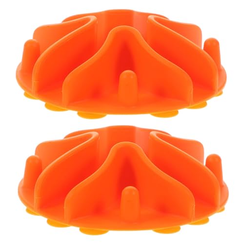 Toyvian 2 Stücke Slow Feeder Leckmatte Runde Silikonmatte mit Saugnäpfen Langsam Füttern Verschütten Futterhilfe für Hunde und Katzen Wiederverwendbar Geeignet für Nass und Trockenfutter Toyvian 2 Stücke Slow Feeder Leckmatte Runde Silikonmatte mit Saugnäpfen Langsam Füttern Verschütten Futterhilfe für Hunde und Katzen Wiederverwendbar Geeignet für Nass und Trockenfutter von Toyvian