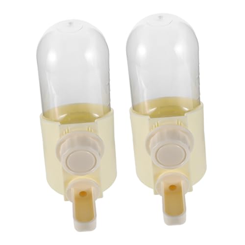 Toyvian 2 Stücke Vogelwasserspender Käfig mit Integriertem Futtertrog Automatischer Trinkflasche für Papageien Wellensittiche und Kleine Vögel Langlebiges Rutin Material Einfache Toyvian 2 Stücke Vogelwasserspender Käfig mit Integriertem Futtertrog Automatischer Trinkflasche für Papageien Wellensittiche und Kleine Vögel Langlebiges Rutin Material Einfache von Toyvian