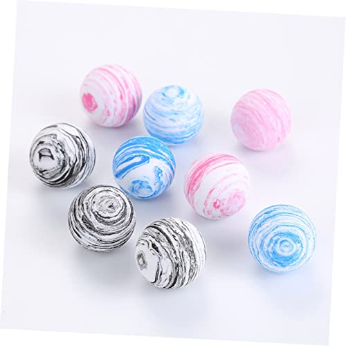 Toyvian 20 Stück Teiliges Eva Ball für Katzen Bunte Elastische Haustierbälle Apportieren Langlebig und Sicher für Indoor und Outdoor für Kätzchen und Wohnungskatzen von Toyvian