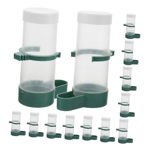 Toyvian 20 Stück Vogelfütterer Papageifutter Vögel Behandeln Tasse Hängender Futterkäfig Zubehör Für Vogelkäfige Futterhalter Für Tauben Futterspender Für Vögel Taubenversorgung Plastik von Toyvian