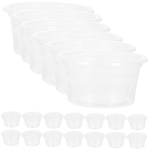 Toyvian 20stücke Transparente Reptilienschalen Multifunktionale Futter Wasserschalen Für Kleine Reptilien Für Eidechsen Schlangen Schildkröten Und Andere Haustiere von Toyvian
