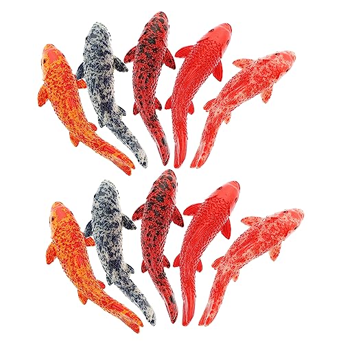 Toyvian 20stücke Schwimmende Fische Dekoration Für Aquarium Kleine Fischfiguren Aus Lebensechten Simulation Hübsche Aquariumdekoration Kompaktes Design Für Terrarium Und Landschaftsbau von Toyvian