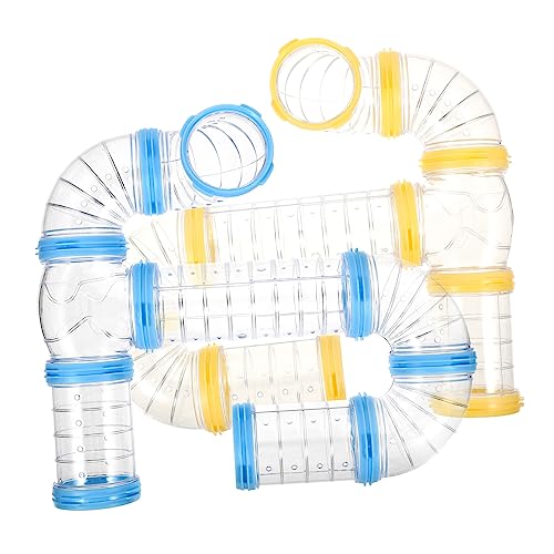 Toyvian 2Sätze DIY Hamsterrohr Tunnel für Hamsterkäfig aus Sicherem Transparent für Kleine Haustiere Wie Hamster und Meerschweinchen Toyvian 2Sätze DIY Hamsterrohr Tunnel für Hamsterkäfig aus Sicherem Transparent für Kleine Haustiere Wie Hamster und Meerschweinchen von Toyvian