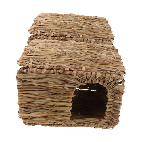 Toyvian 2Stücke Grasversteck Für Kleine Faltbares Kaninchenhaus Und Meerschweinchen Nest Handgefertigt Für Drinnen Und Draußen Praktische Lösung Für Haustierbesitzer Toyvian 2Stücke Grasversteck Für Kleine Faltbares Kaninchenhaus Und Meerschweinchen Nest Handgefertigt Für Drinnen Und Draußen Praktische Lösung Für Haustierbesitzer von Toyvian