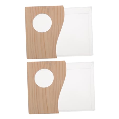 Toyvian 2Stücke Hamster Badewanne aus Tragenresistente Sandkiste für Kleine Haustiere Toilette mit Abnehmbarer Holzabdeckung Toyvian 2Stücke Hamster Badewanne aus Tragenresistente Sandkiste für Kleine Haustiere Toilette mit Abnehmbarer Holzabdeckung von Toyvian