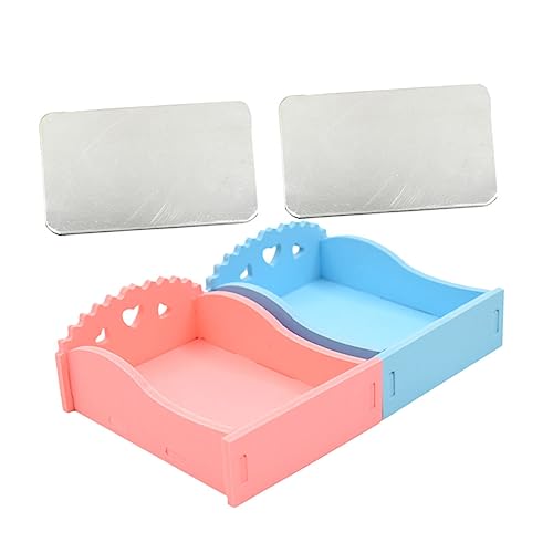 Toyvian 2Stücke Hamster Kühlbett mit Kühlplatte für Haustierzubehör für Hamster und Kleintiere von Toyvian