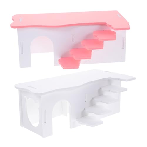 Toyvian 2Stücke Hamster Versteckhaus Meerschweinchen Nest Für Kleintiere Gemütliches Versteck Für Hamster Und Meerschweinchen Käfig Für Sichere Toyvian 2Stücke Hamster Versteckhaus Meerschweinchen Nest Für Kleintiere Gemütliches Versteck Für Hamster Und Meerschweinchen Käfig Für Sichere von Toyvian