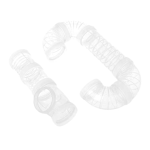 Toyvian 2Stücke Hamsterkäfig Tunnel Externes Sportrohr für Hamster Kunststoff Spielzeugrohr Erweiterbares Tunnel Zubehör für Kleintiere Weiß für Spielspaß im Käfig Toyvian 2Stücke Hamsterkäfig Tunnel Externes Sportrohr für Hamster Kunststoff Spielzeugrohr Erweiterbares Tunnel Zubehör für Kleintiere Weiß für Spielspaß im Käfig von Toyvian