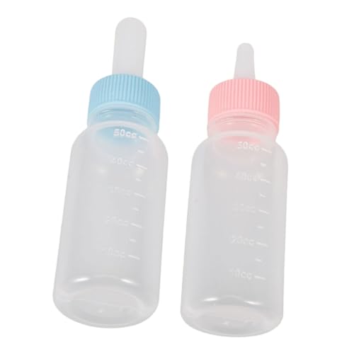 Toyvian 2Stücke Haustier Nahrungsflaschen Kitten Und Welpenmilch Ersatzflasche Für Neugeborene Futterstation Für Kleine Für Katzen Toyvian 2Stücke Haustier Nahrungsflaschen Kitten Und Welpenmilch Ersatzflasche Für Neugeborene Futterstation Für Kleine Für Katzen von Toyvian
