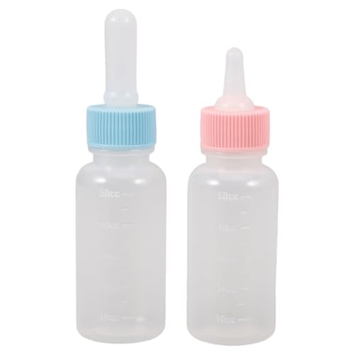 Toyvian 2Stücke Haustier Stillflaschen Futterspender Für Welpen Und Kätzchen Ergonomisches Design Für Einfache Fütterung Für Bedürfnisse Neugeborener Toyvian 2Stücke Haustier Stillflaschen Futterspender Für Welpen Und Kätzchen Ergonomisches Design Für Einfache Fütterung Für Bedürfnisse Neugeborener von Toyvian