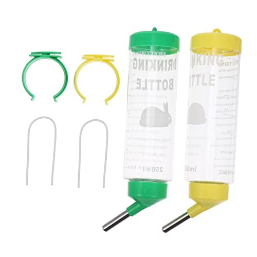 Toyvian 2Stücke Haustier Trinkflasche für Chinchillas Hängend Leckagefrei zu Reinigen für Kleine und Gelbes Design Toyvian 2Stücke Haustier Trinkflasche für Chinchillas Hängend Leckagefrei zu Reinigen für Kleine und Gelbes Design von Toyvian