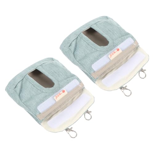 Toyvian 2Stücke Heuspeicherhalter für Kleintiere Waschbare Heu Feeder Taschen für Meerschweinchen Chinchillas Langlebiges Atmungsaktives Material Toyvian 2Stücke Heuspeicherhalter für Kleintiere Waschbare Heu Feeder Taschen für Meerschweinchen Chinchillas Langlebiges Atmungsaktives Material von Toyvian