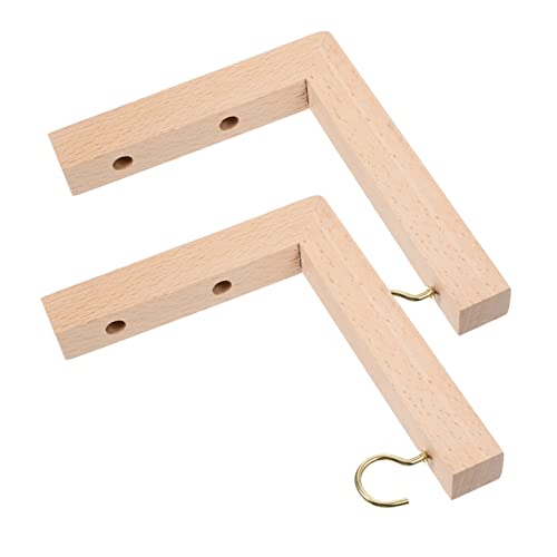 Toyvian 2Stücke Holzhaken für Blumenkörbe Wandmontage Pflanzenhalter Stabilem Buchenholz für Garten und Terrasse und Langlebig Passend für Vogelhäuschen Toyvian 2Stücke Holzhaken für Blumenkörbe Wandmontage Pflanzenhalter Stabilem Buchenholz für Garten und Terrasse und Langlebig Passend für Vogelhäuschen von Toyvian