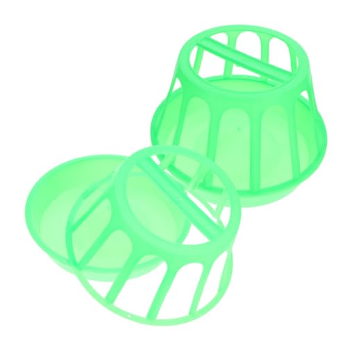 Toyvian 2Stücke Hühnerfutterspender Tragbarer Futtertrog Für Geflügel Futterbox Für Hühner Und Gänse Für Fütterung Tierhaltung von Toyvian