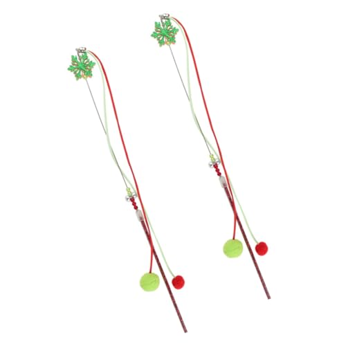 Toyvian 2Stücke Interaktive Katzenspielzeuge Weihnachts Themen Katzenangel Mit Weichem Für Kätzchen Und Katzen Aller Fördert Die Bewegung Spielverhalten Toyvian 2Stücke Interaktive Katzenspielzeuge Weihnachts Themen Katzenangel Mit Weichem Für Kätzchen Und Katzen Aller Fördert Die Bewegung Spielverhalten von Toyvian