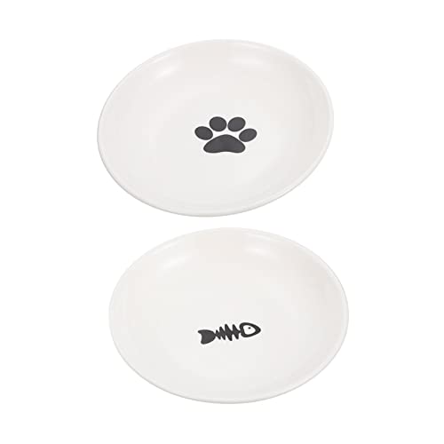 Toyvian 2stücke Katzenfutter Schüssel Große Kapazität Keramik Napf Anti-rutsch Design Für Katzen Und Welpen Für Snacks Und Futter Einfach Zu Reinigen Stilvolles Haustier-zubehör Toyvian 2stücke Katzenfutter Schüssel Große Kapazität Keramik Napf Anti-rutsch Design Für Katzen Und Welpen Für Snacks Und Futter Einfach Zu Reinigen Stilvolles Haustier-zubehör von Toyvian