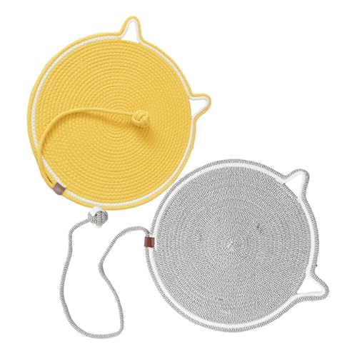 Toyvian 2Stücke Katzenkratzbrett Langlebiges Kratzkissen für Möbel rutschfeste Katzenkratzmatte für Couch Multifunktional als Schlafunterlage Schützender Sofabezug Toyvian 2Stücke Katzenkratzbrett Langlebiges Kratzkissen für Möbel rutschfeste Katzenkratzmatte für Couch Multifunktional als Schlafunterlage Schützender Sofabezug von Toyvian